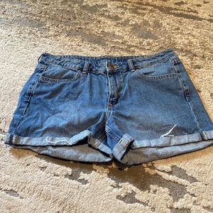 Size 10 denim shorts